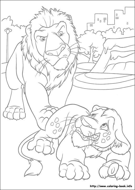 The Wild coloring picture